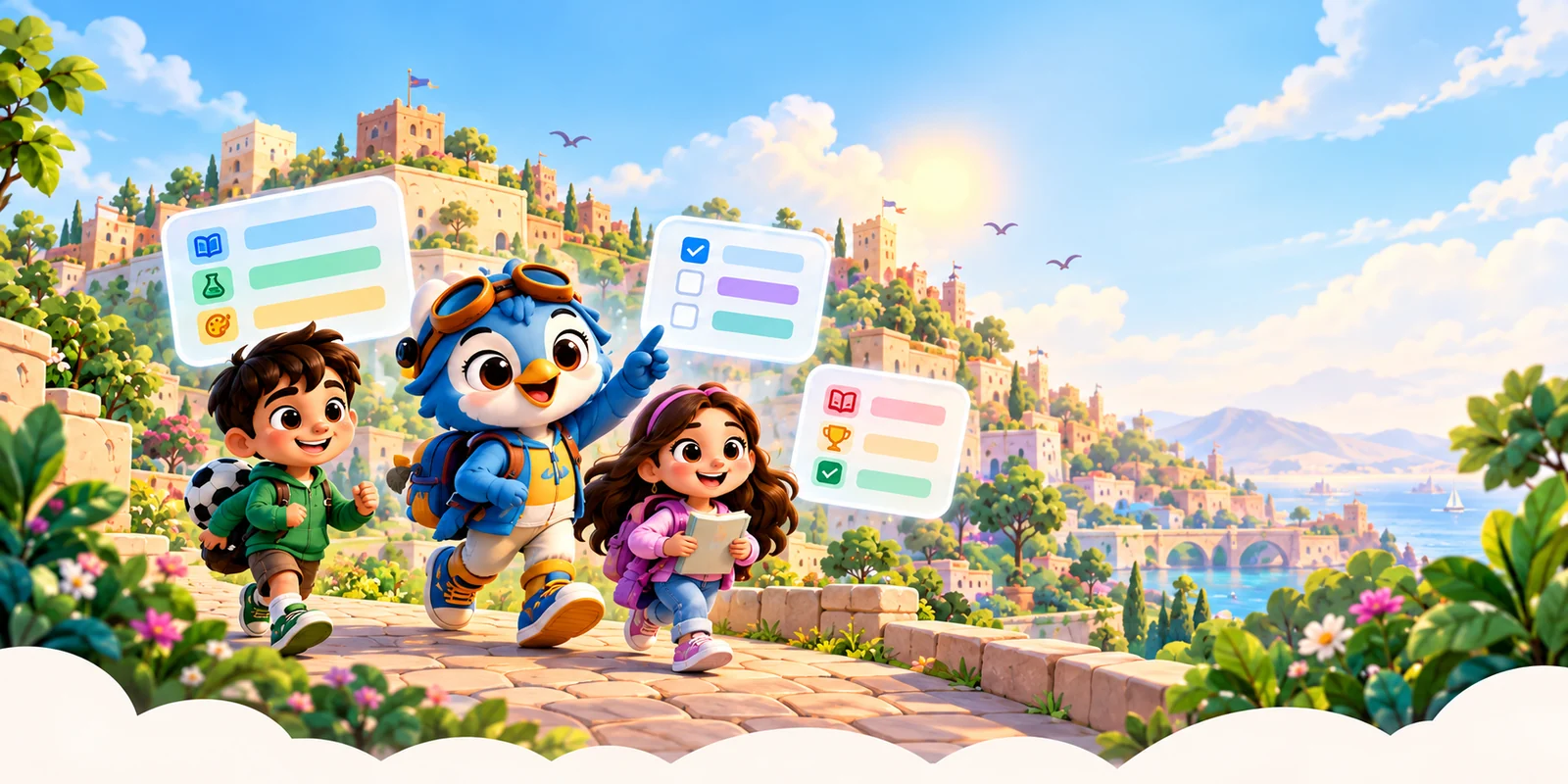 Zizo and friends in Sanfour City